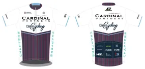 2022 Cardinal - Classic Cycling Men's Ice Pro Jersey - White