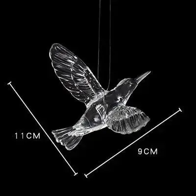 Acrylic Crystal Birds Ceiling Lights