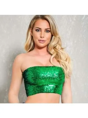 Adult Sequin Bandeau Top