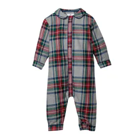 Baby's Brushed Cotton Cambridge Romper in Westminster Tartan