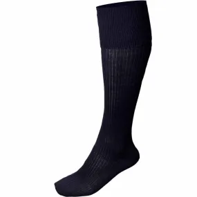 British Navy Thin Wool Long Socks Stockings - Navy