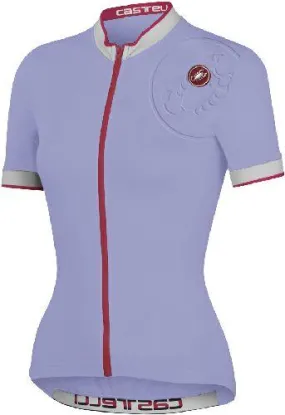 Castelli Womens Perla Cycling Jersey - Lilac