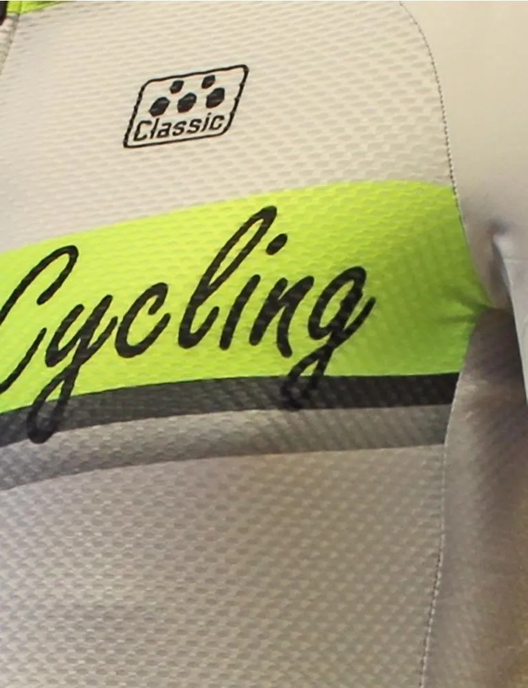 Classic Cycling Silver Ice Jersey