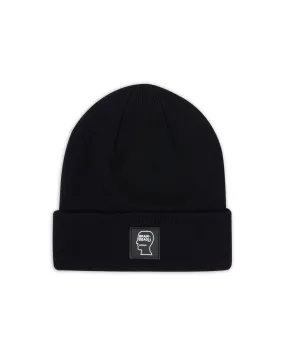 Fw22 Logo Head Wool Beanie - Black