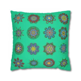 Mandala Art Christmas Bed Pillowcase - Handmade Design