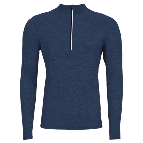 Men's Clima-Tek Zip-T - Nightfall Heather