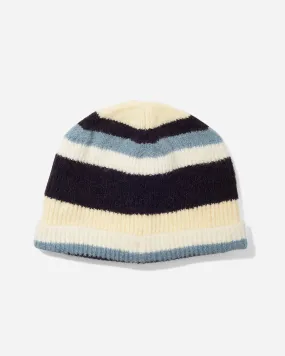 Mohair Stripe Beanie